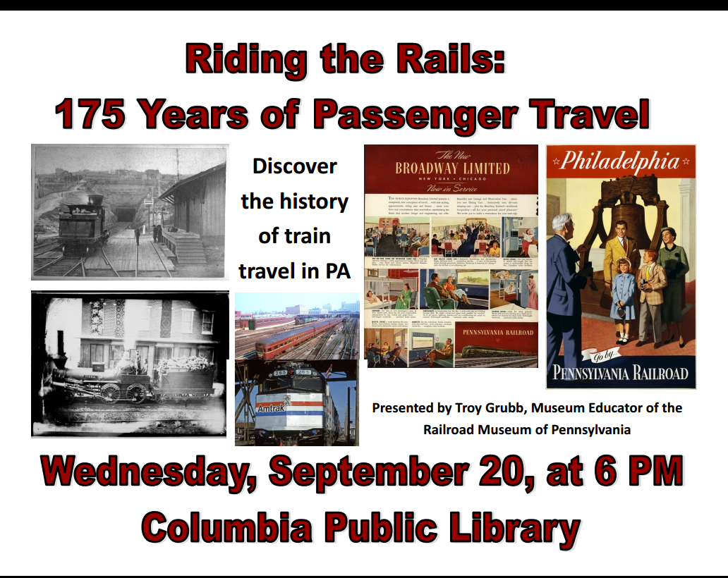 COLUMBIA SPY Riding the Rails The history of train travel in PA