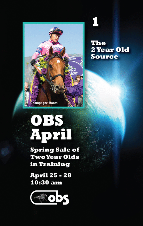 Aste in America Disponibile il catalogo delle OBS Spring 2YearOld