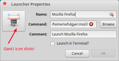 Cara Membuat Short Cut Firefox Browser Terbaru di Ubuntu Linux Mint cara instal firefox terbaru di ubuntu