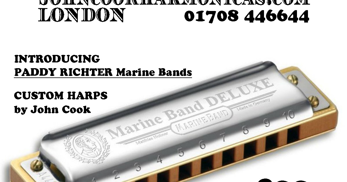 Janela aberta Blogue de harmonica John Cook Harmonicas