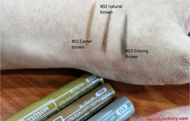 K-Palette Real Lasting Eyebrow Pencil, k-palette, japan, makeup