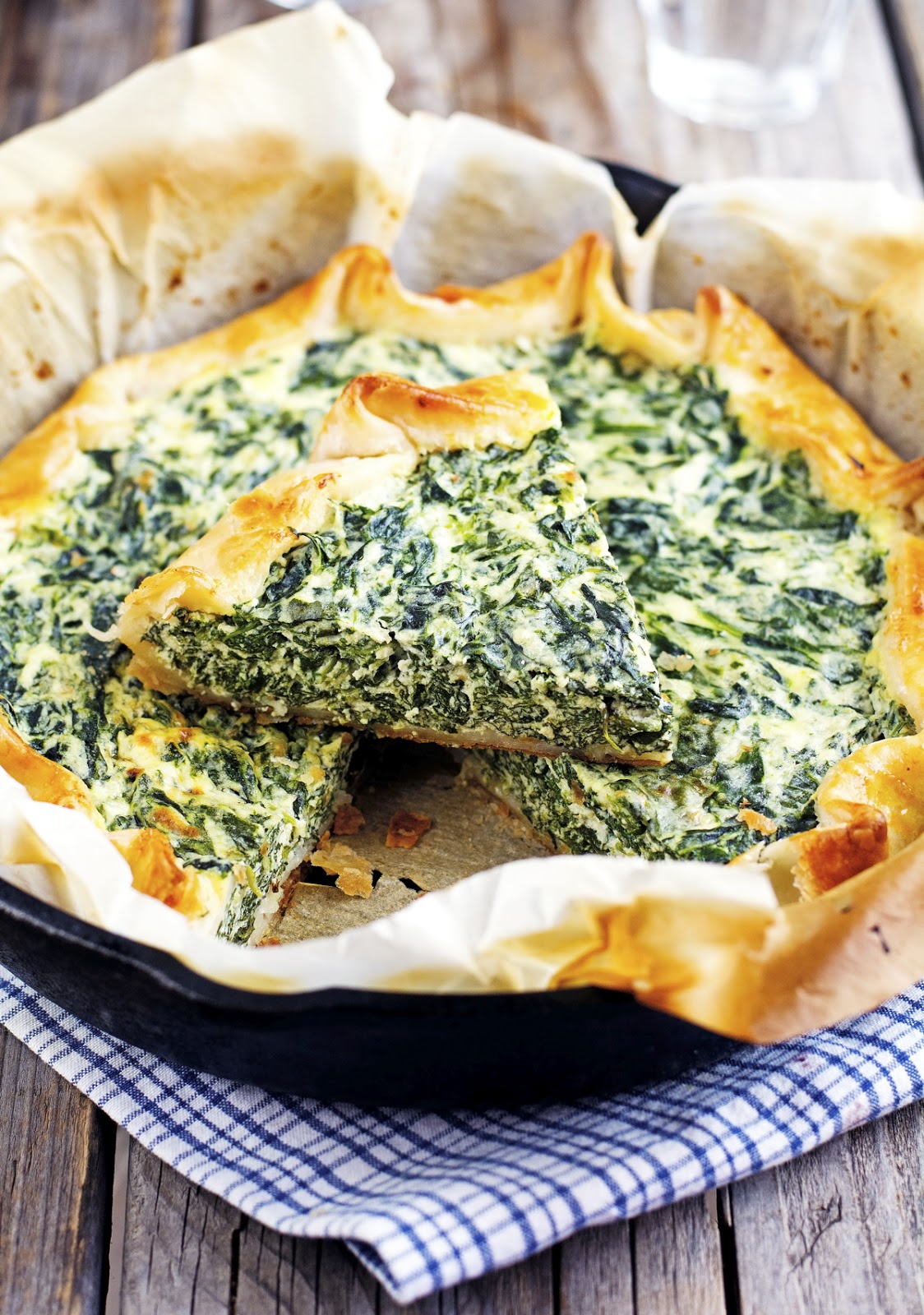The Iron You (Easy) Spinach Ricotta Quiche