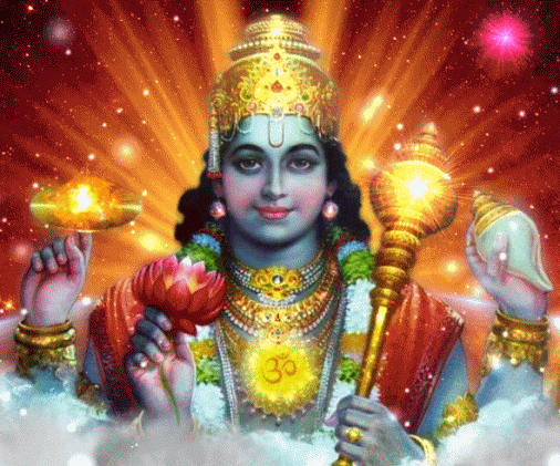 Lord vishnu graphics, god narayan pictures animated, Hindu god krishna animated pics, Lord krishna gif images