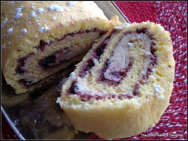 The Dutch Baker's Daughter Peanut Butter Jelly Roll Cake