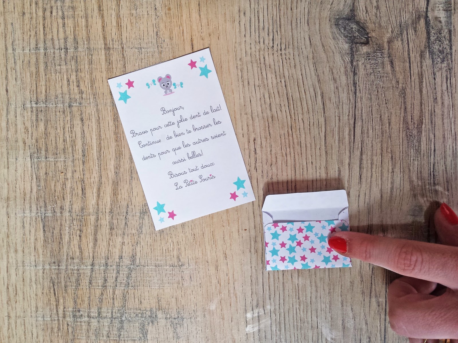 Trucs de Maëliane, le blog.: [DIY] la lettre de la petite souris