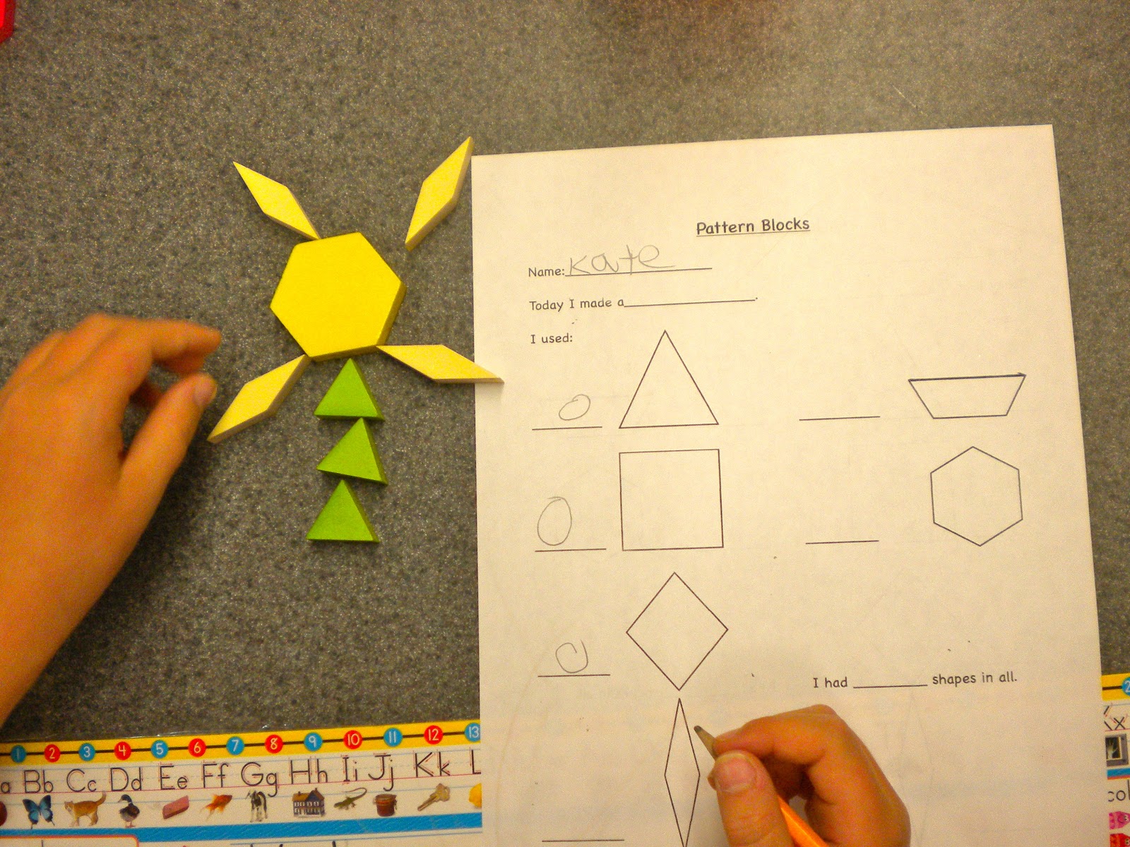 Mrs. Shaffer's 1st Grade Class: Pattern practice for math stations