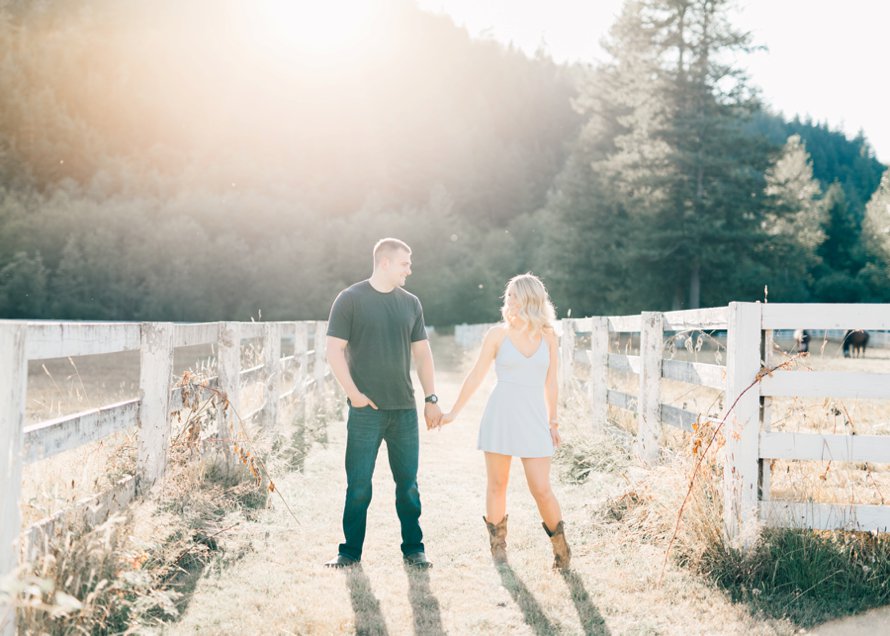 Rein Fire Ranch Engagement Session | Wedding Photographer | Something Minted Photography