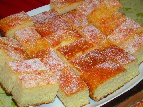 Prajitura turceasca cu gris si grapefruit