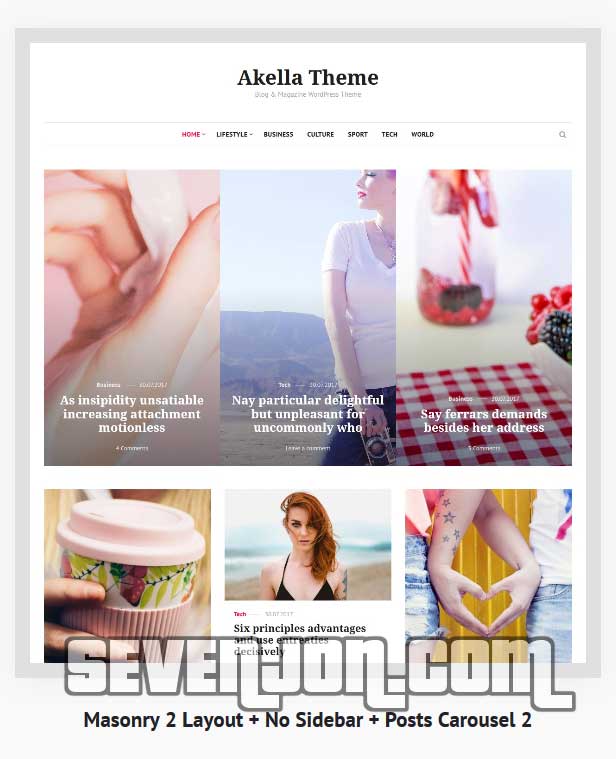 Akella - Personal Blog & Magazine Theme