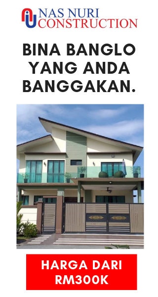 Bina rumah atas tanah sendiri - Kontraktor banglo Nas Nuri Construction