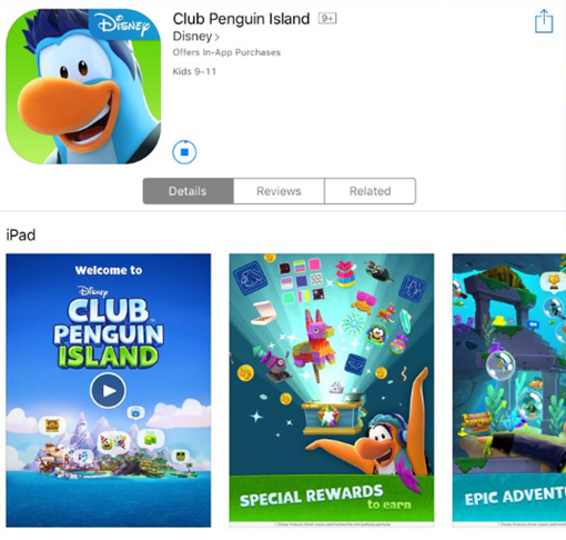 App Review: Club Penguin Island 