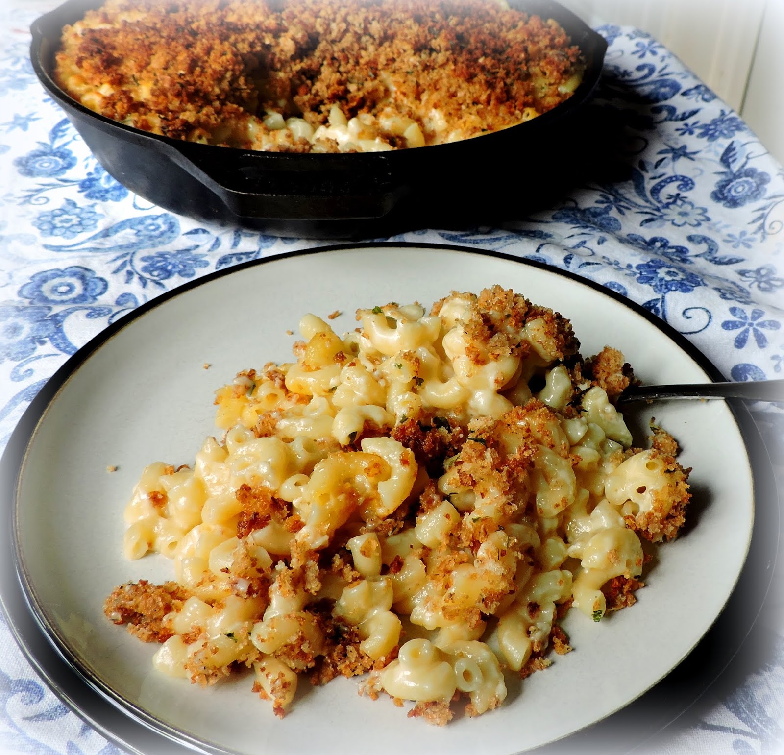 Baked Mac & Cheese with a Crispy Crumb Topping The English Kitchen