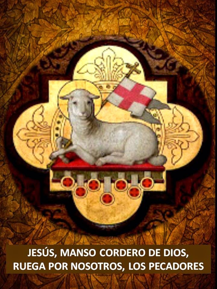 TESORO DE ORACIONES: ORACIÓN AL CORDERO DE DIOS PARA