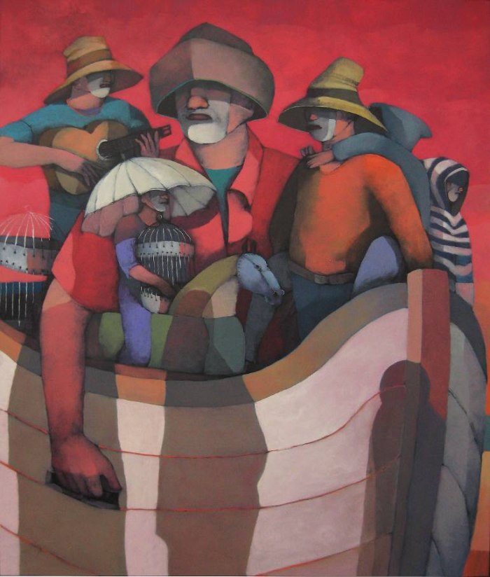 Костариканский художник. Jorge Crespo Berdecio
