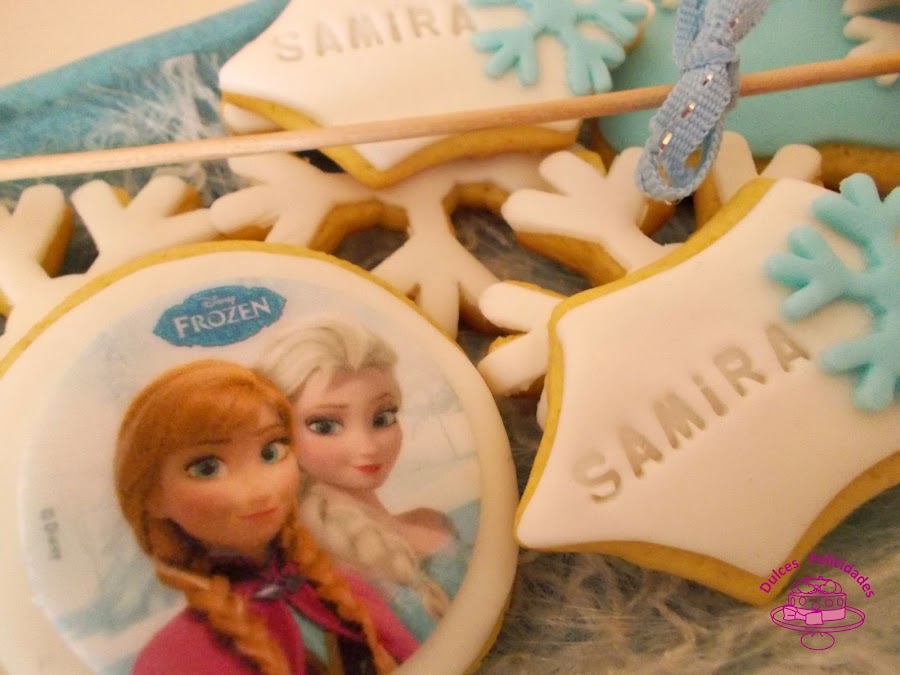 Galletas Frozen fondant