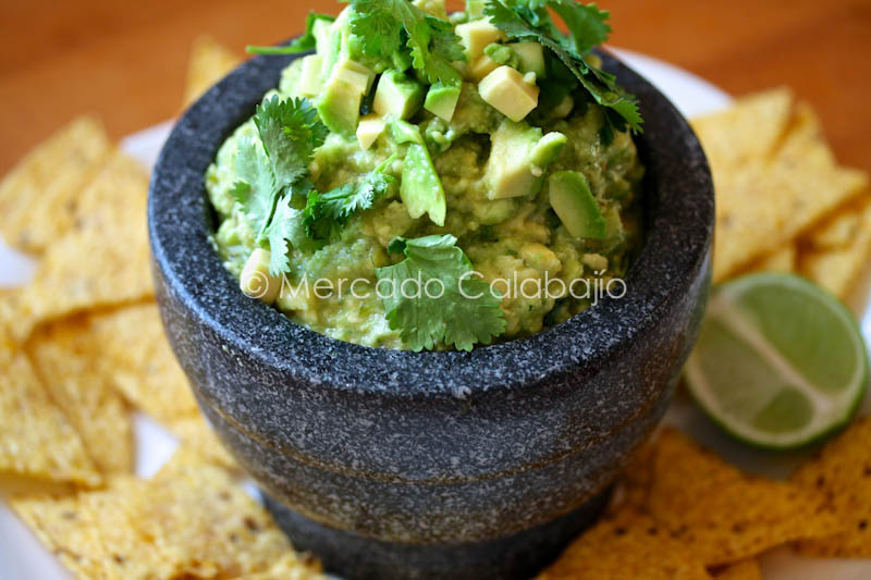 Guacamole con salsa verde, ¡una receta de locura! Mercado Calabajío