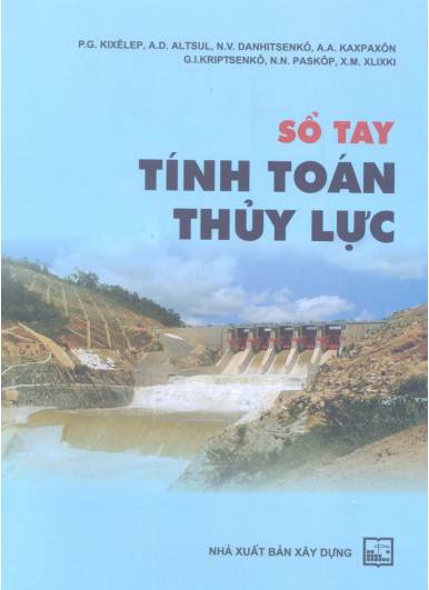 Káº¿t quáº£ hÃ¬nh áº£nh cho Sá» TAY TÃNH TOÃN THá»¦Y Lá»°C