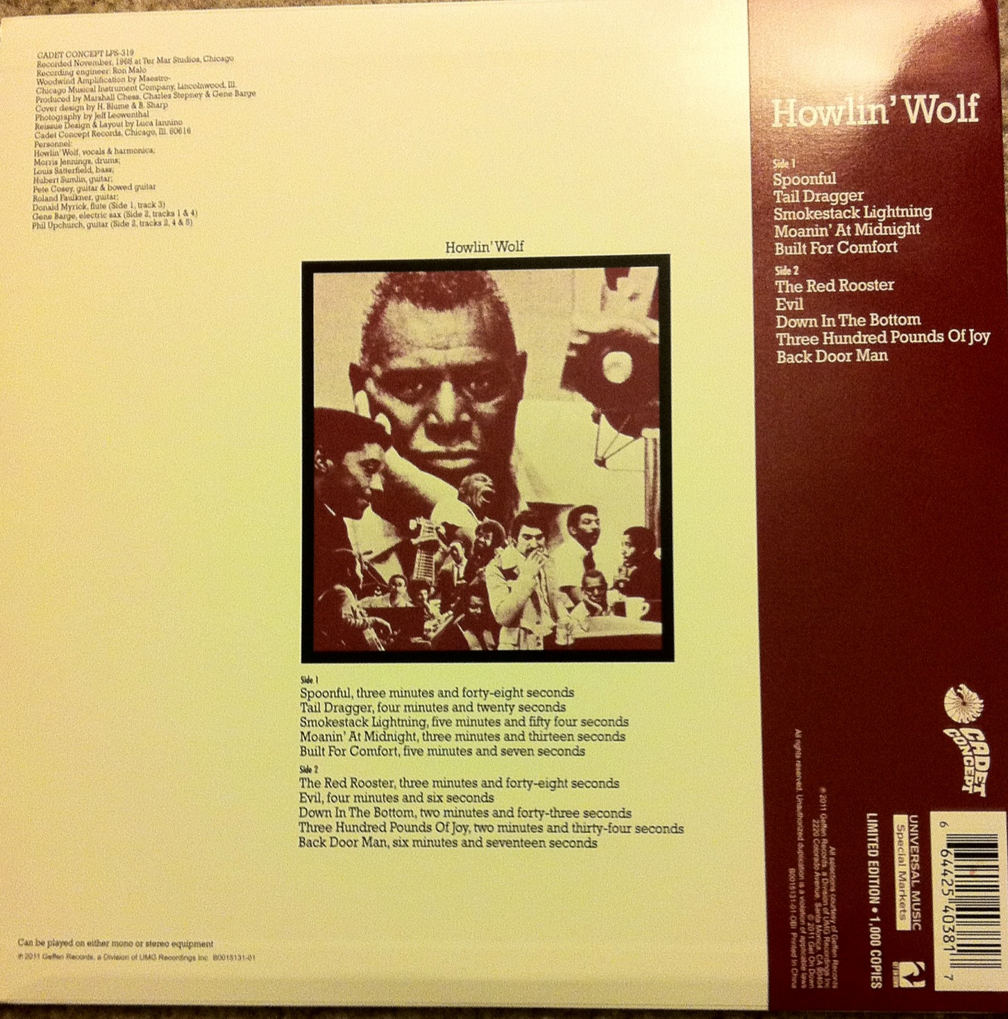 Analogs: Howlin Wolf – The Howlin Wolf Album