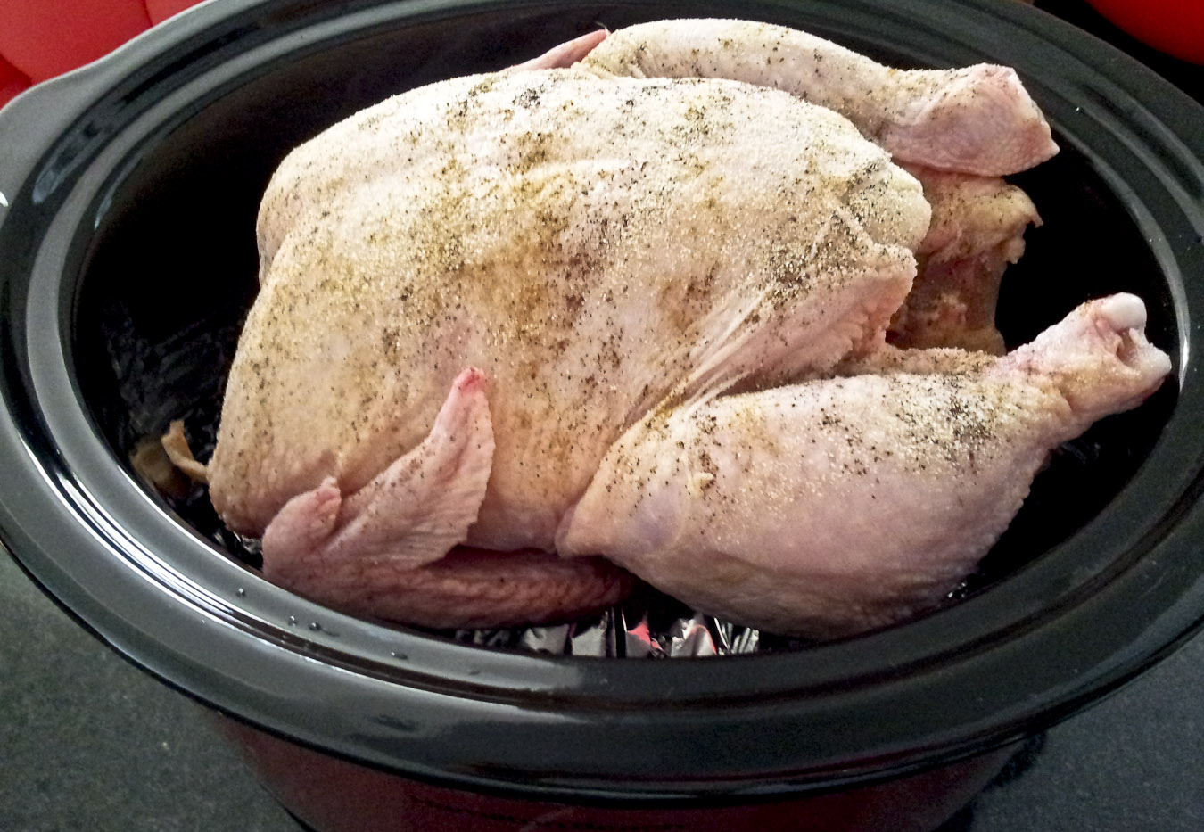 Paleo in Brazil Paleo Whole Chicken and Sweet Potatoes in the Crock Pot