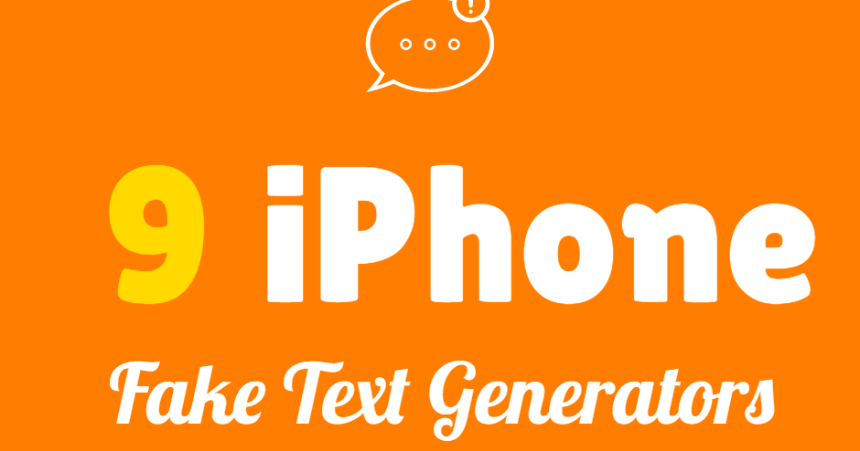Top iPhone Fake Text Generator Tools