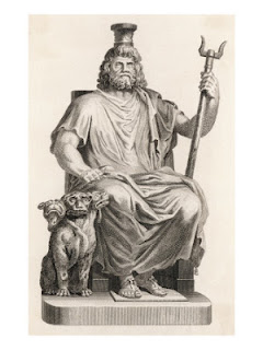 hades and his watchdog cerberus in greek mythology