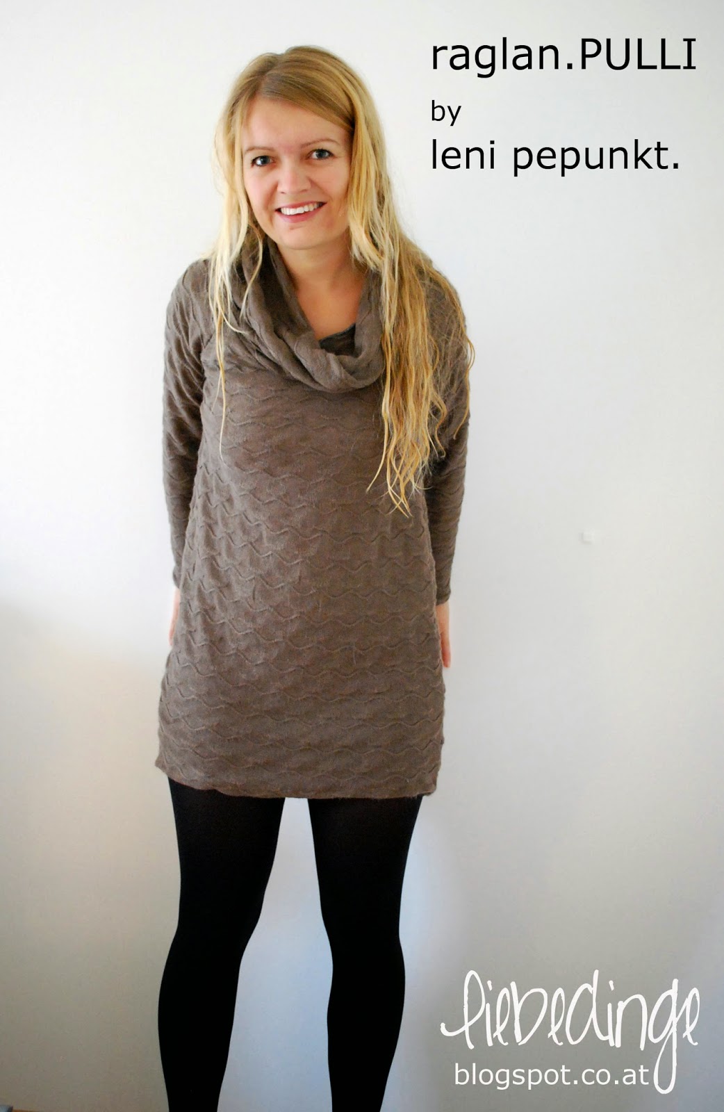 raglan pulli aus strickstoff