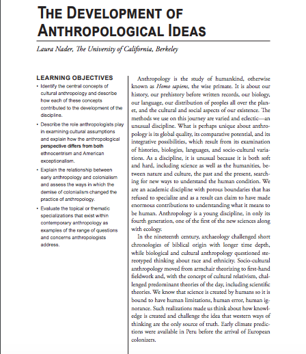 the anthropological approach and its unique perspective essay Cultural anthropology theoretical idea that each culture historically develops its own unique or the mid-twentieth-century rebirth of evolutionary approaches. the anthropological approach and its unique perspective essay Cultural anthropology theoretical idea that each culture historically develops its own unique or the mid-twentieth-century rebirth of evolutionary approaches.