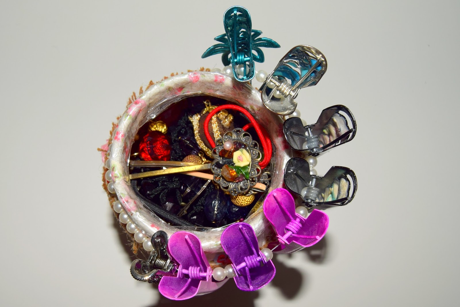 Upcycled Beetroot Jar Shabby Chic Style Claire Justine