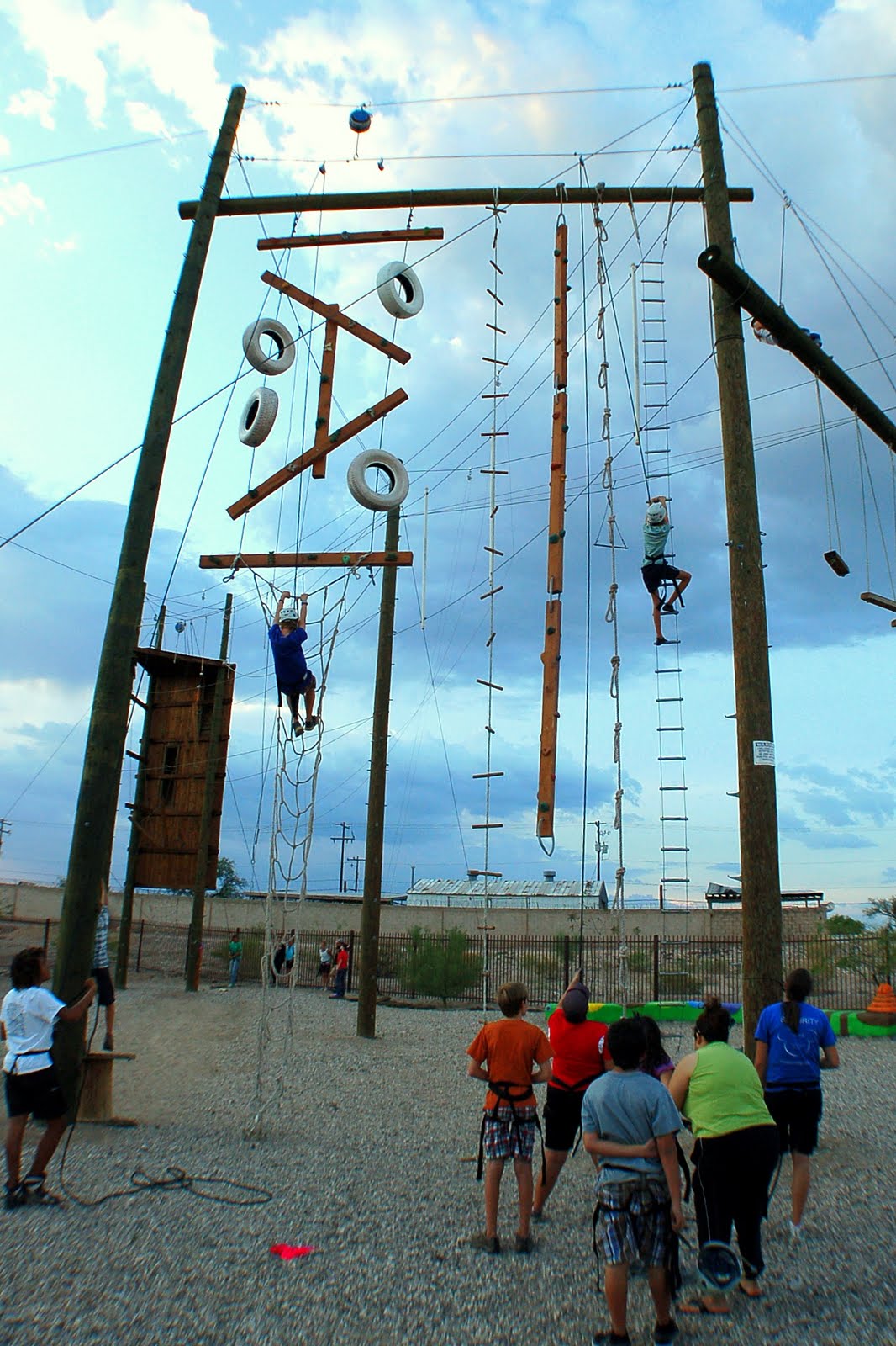 Tucson's Birthday Teens Celebrate Tucson's Birthday at 4H Ropes