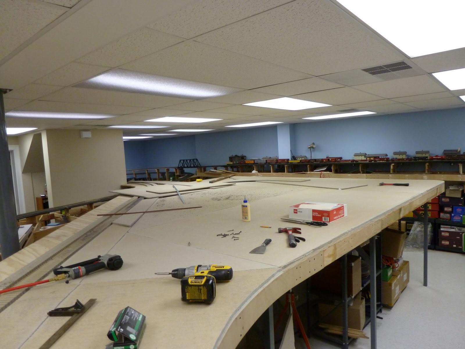 PRR Northern Central Starting on building the Main yard