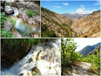 Hiking to Kabanye Gorge in Odjuk, Varzob, mountains of Tajikistan