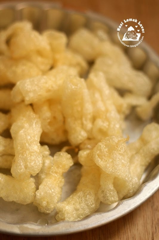 Nasi Lemak Lover How to deep fry Fish Maw 怎样油炸鱼鳔