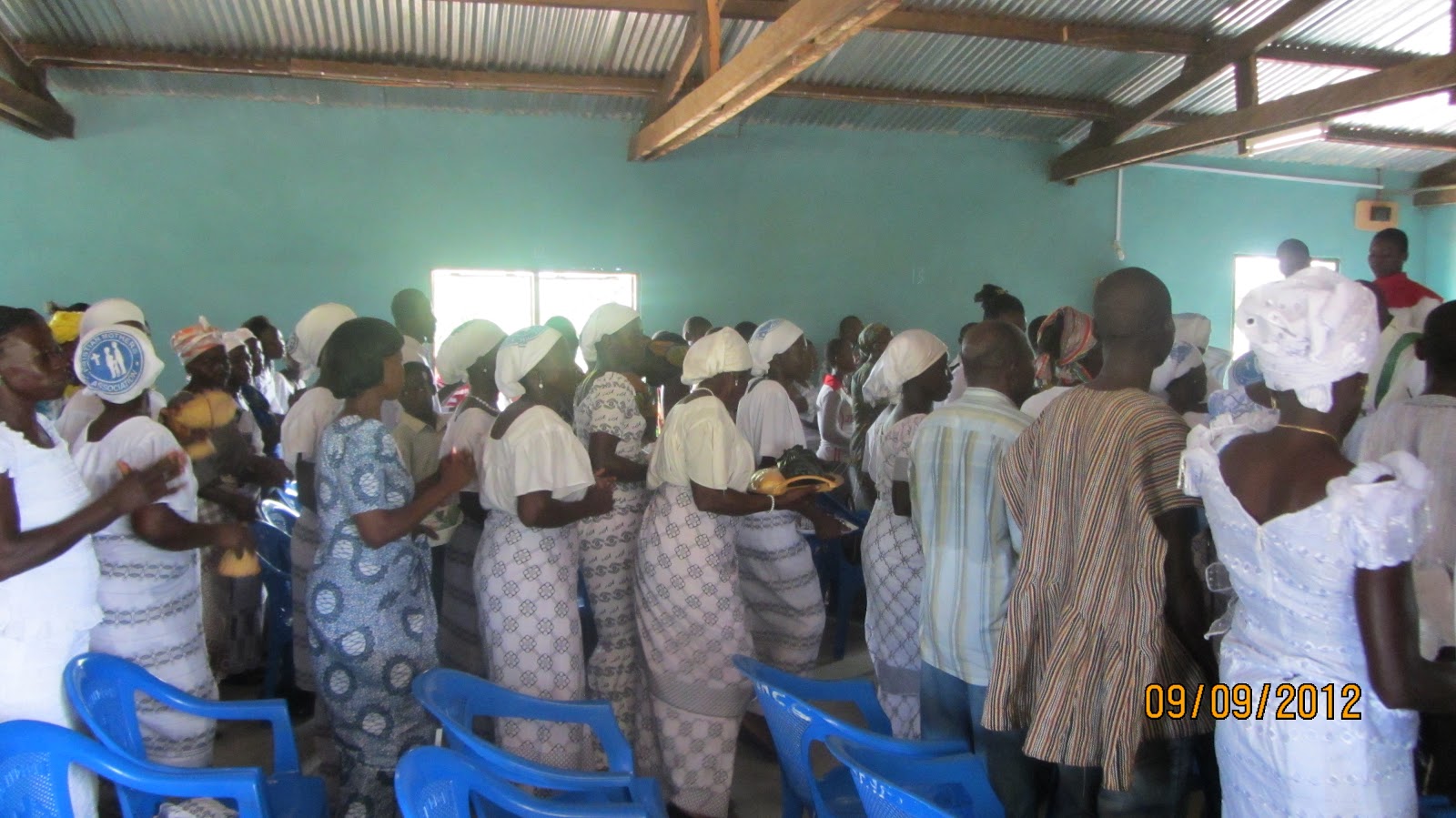 Journey with Deacon Robert to Ghana Sunday Communion Service and