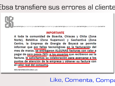 Error de Ebsa