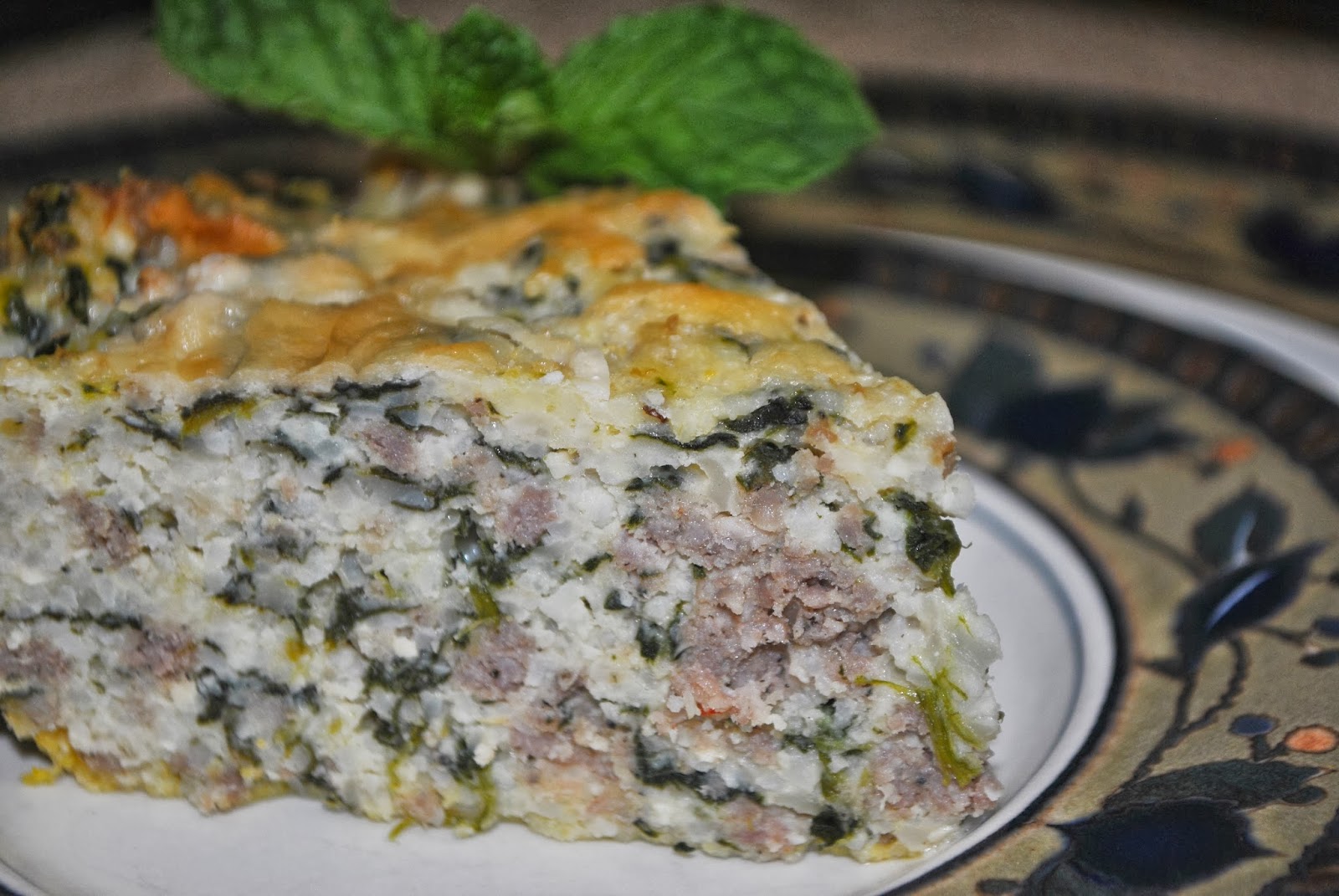 Recipe Doodle SAUSAGE AND GRITS QUICHE and CARAMEL CAKE PANCAKES