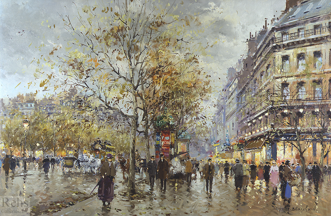 Art and Antiques PARIGI DIPINTA Vedute della 