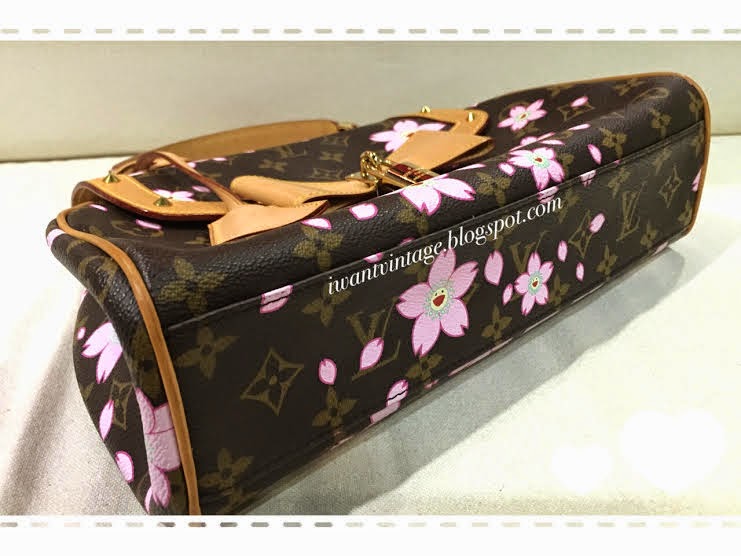 I Want Vintage | Vintage Designer Handbags: Louis Vuitton Limited Edition Cherry Blossom Sac ...