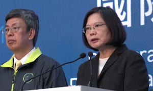 周子瑜事件挑動網民補刀，蔡英文當選台灣首位女總統