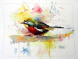 watercolor gerard birds watercolour hendriks loose paintings colour styles painting animals artists movement bird log exponent brilliant