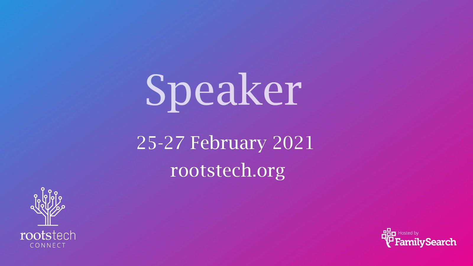 RootsTech Connect 2021