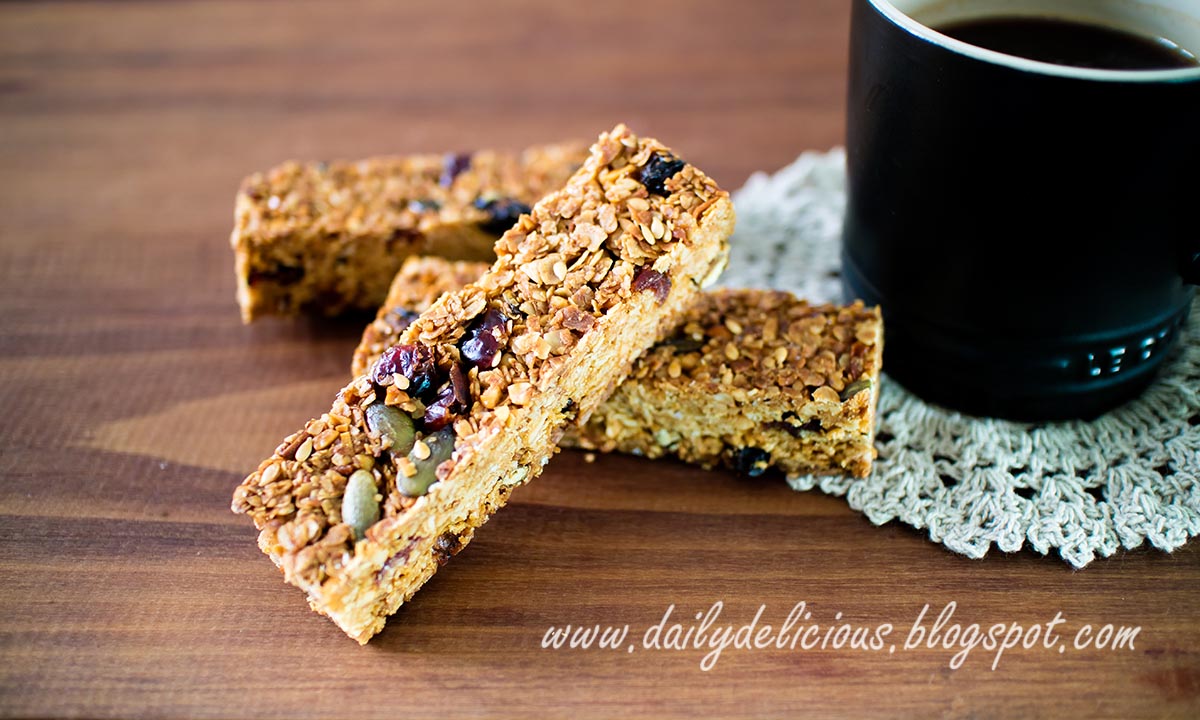 dailydelicious Muesli Bars Healthy snack