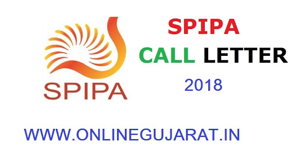 SPIPA UPSC Civil Services Exam Training 2018-19 Call Letter