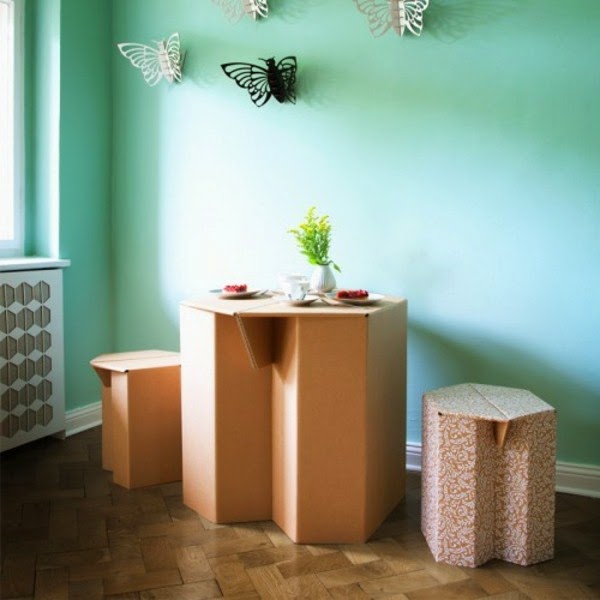Stool Cardboard Original ideas!