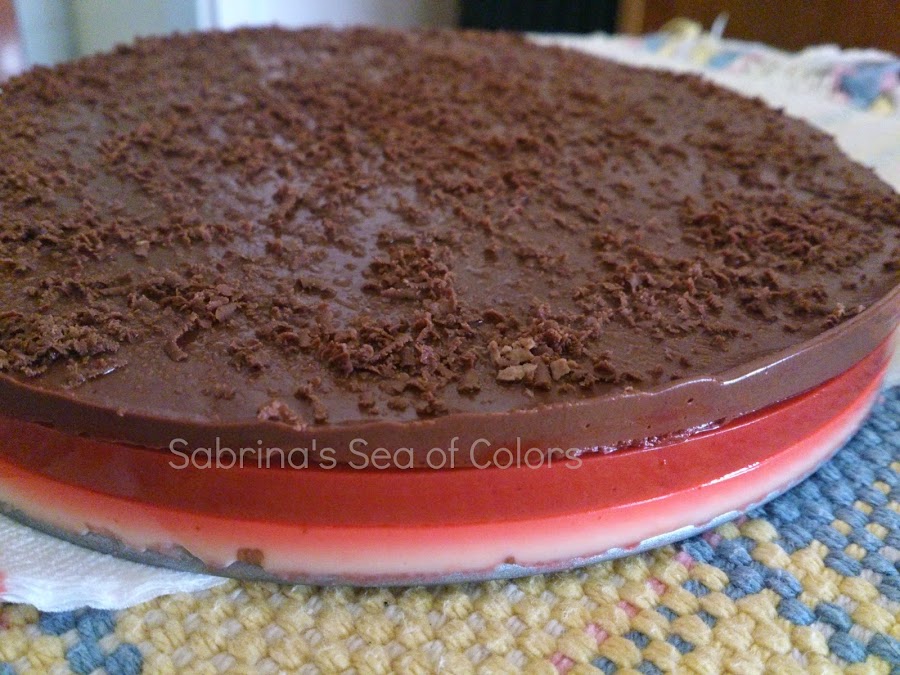 Tarta tres chocolates