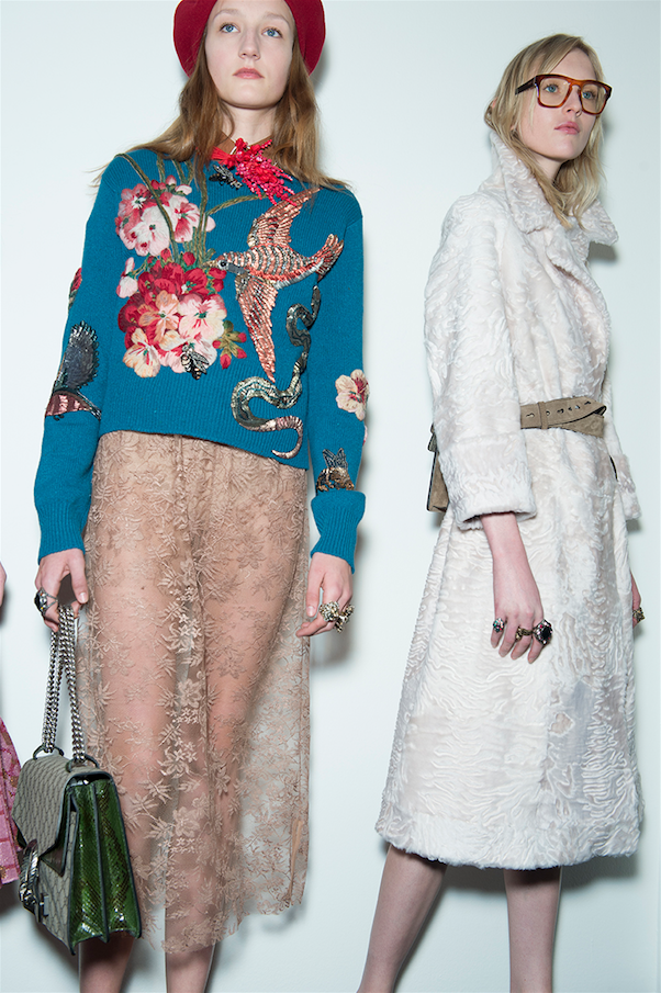 Fashion Runway | Gucci Milan Fashion Week AW15, Backstage Girls | Cool ...