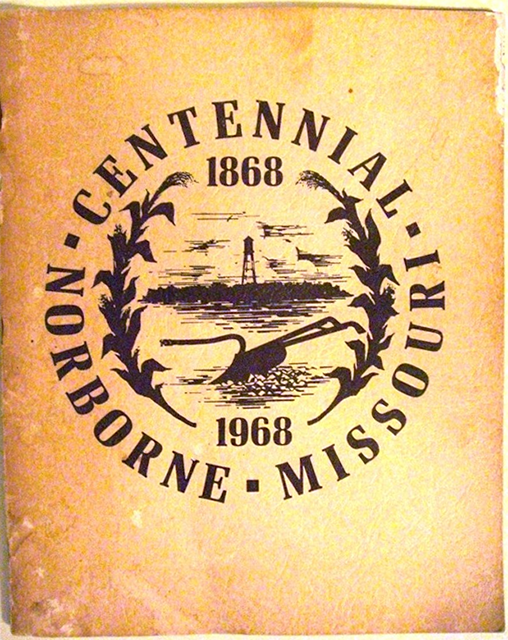Historic Norborne Missouri BOOK "Norborne Missouri Centennial 18681968"