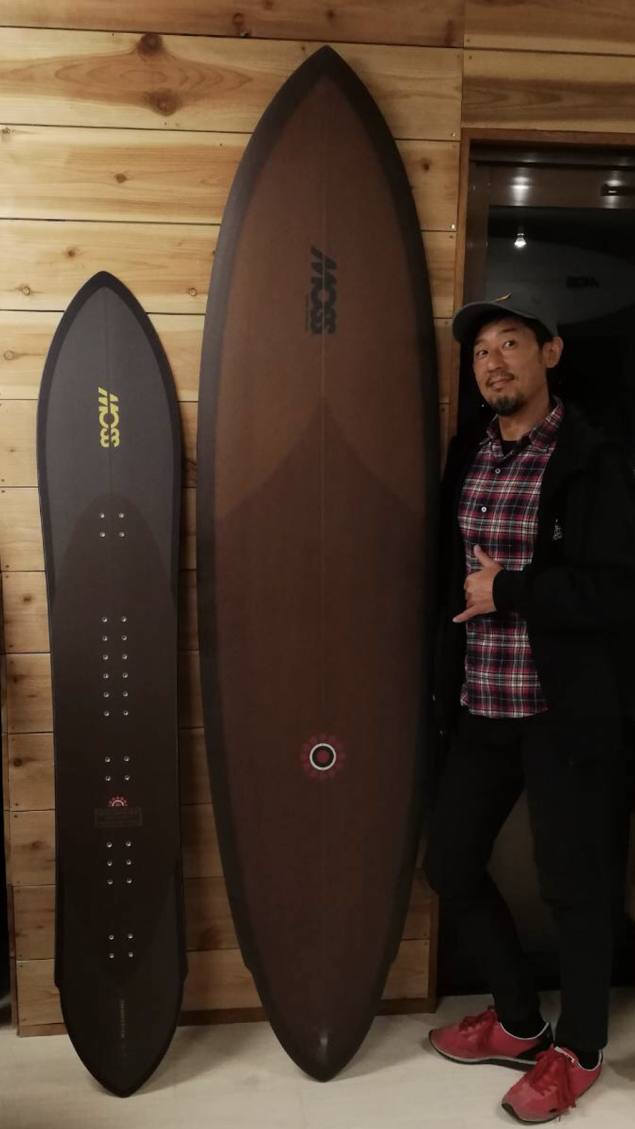 PIONEER MOSS CUSTOM SURFBOARDS 5'7 モス PU