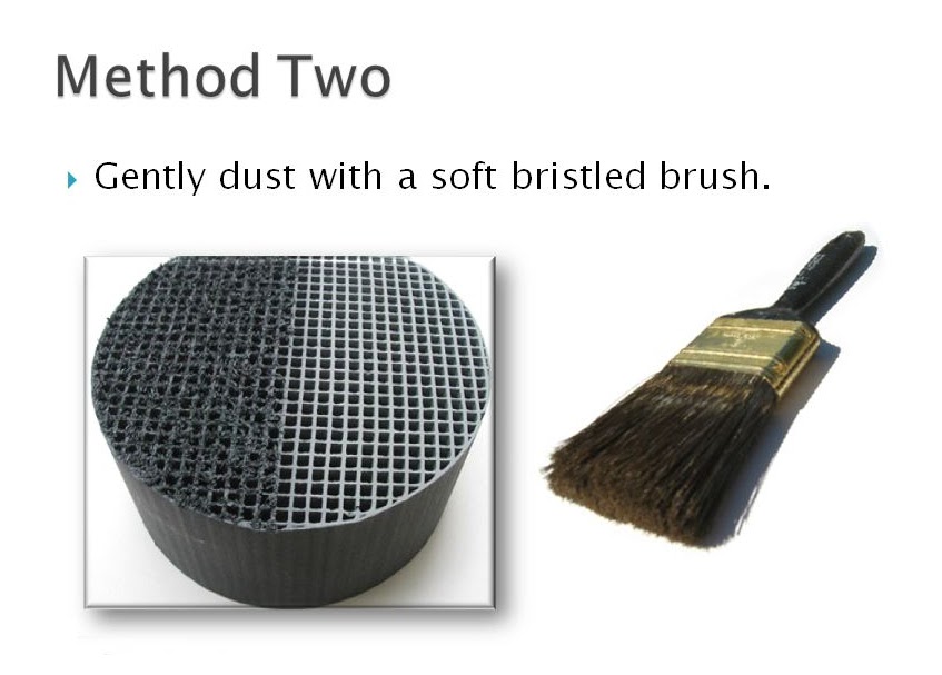 woodstove catalytic combustors Methods of cleaning the catalytic