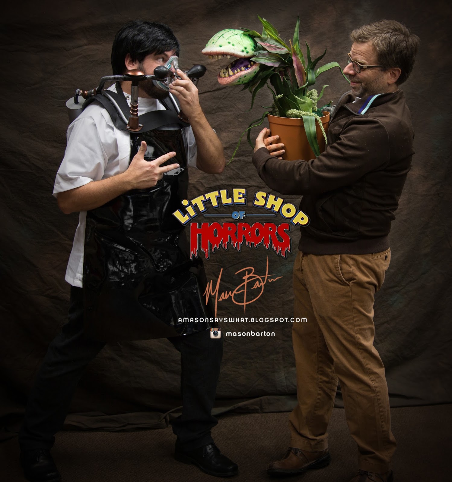 a Mason says what? Little Shop of Horrors Halloween Group Costume