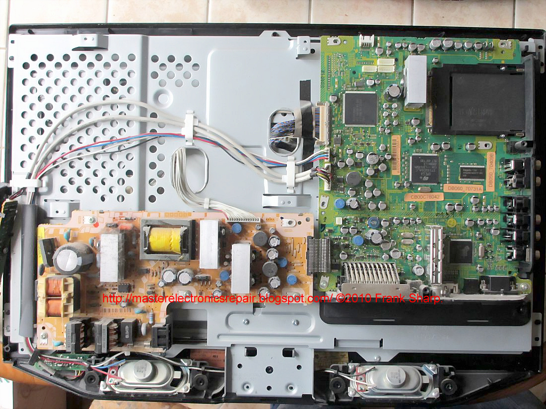 Master Electronics Repair !: REPAIR / SERVICING TV SHARP LC-20AD5RU-BK